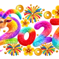 Decal trang trí tết 2027