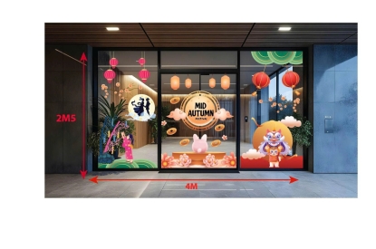 🛍️ Cửa Hàng – Trường Học – Quán Cafe… Ai Cũng Cần Decal Trung Thu Này!