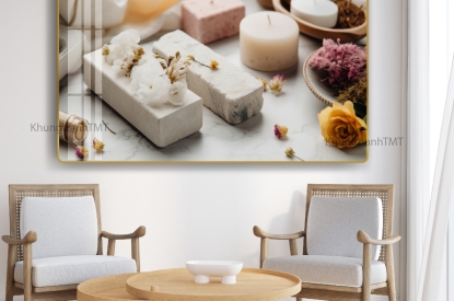 Khung tranh tráng gương- Tranh tráng gương Sài Gòn