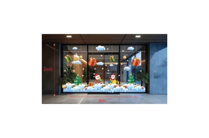 Decal Noel Đẹp – Hơn 30+ Mẫu Trang Trí Giáng Sinh Hot Nhất Tại THÀNH PHÁT 369