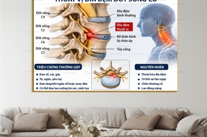 Khung Tranh Tráng Gương Các Bệnh Lý Xương Khớp Thường Gặp - Lựa Chọn Hoàn Hảo Cho Không Gian Y Khoa