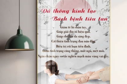 KHUNG TRANH TRÁNG GƯƠNG DƯỠNG SINH