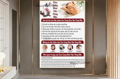 🔶KHUNG TRANH CỬU CUNG KHAI VẬN VÙNG ĐẦU – MỞ LỐI SINH KHÍ, ĐÓN TÀI LỘC