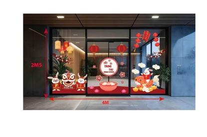 Lồng Đèn – Mặt Trăng – Phá Cỗ: Tất Cả Đều Có Trong Bộ Decal Trung Thu Đẹp Nhất Năm Nay!
