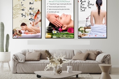 🖼️ BỘ 3 KHUNG TRANH DƯỠNG SINH - NÂNG TẦM KHÔNG GIAN SỐNG & THẨM MỸ