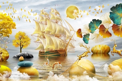 🎨 ĐIỂM NỔI BẬT CỦA KHUNG TRANH TRÁNG GƯƠNG PHONG THỦY THANH PHÁT 369