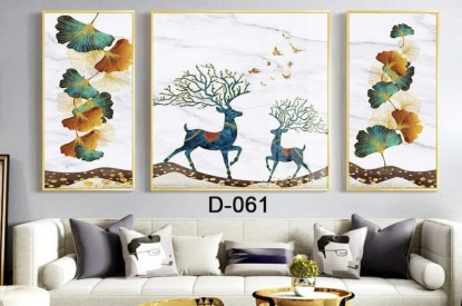 🐲 BỘ 3 KHUNG TRANH TỲ HƯU TRÁNG GƯƠNG PHONG THỦY