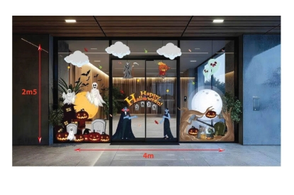 🎃 “HÓA MA” KHÔNG GIAN – DECAL HALLOWEEN ĐỘC LẠ TẠI THÀNH PHÁT 369! 🕷️