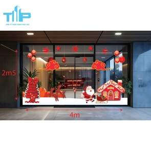 Decal Noel Thành Phát - Tạo Dấu Ấn Riêng Cho Mùa Giáng Sinh !mẫu 39