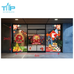 Mẫu mới  2026 - Bộ Sưu Tập Decal Tết Mới Nhất 2026   mẫu 54