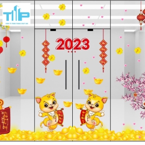 Decal Trang Trí Tết 5