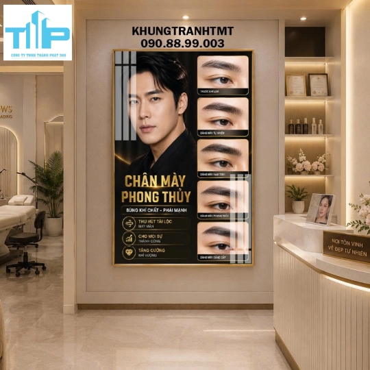 Tranh tráng gương - Phun xăm thẩm mỹ công nghệ hiện đại cho vẻ đẹp tự nhiên