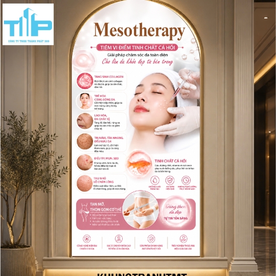 Tranh vòm chăm sóc da công nghệ hiện đại