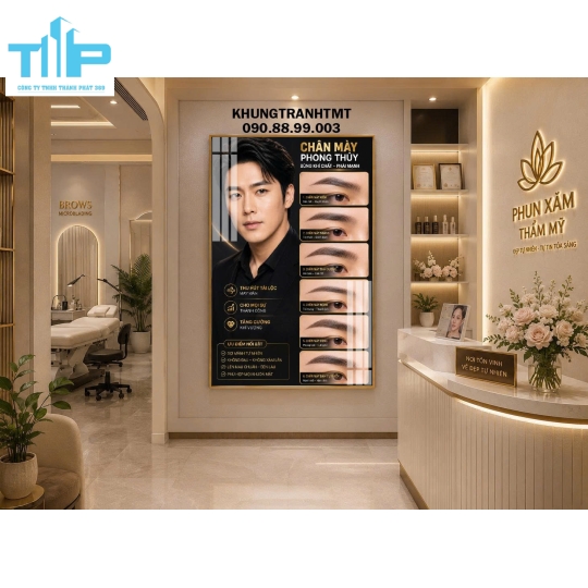 Tranh tráng gương - Phun xăm thẩm mỹ công nghệ hiện đại cho vẻ đẹp tự nhiên