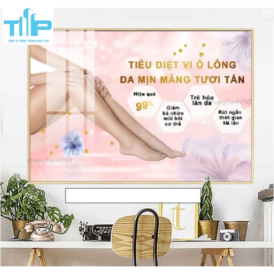 tranh dành cho spa,thẩm mỹ viện trang trí thẩm mỹ về chăm sóc da 