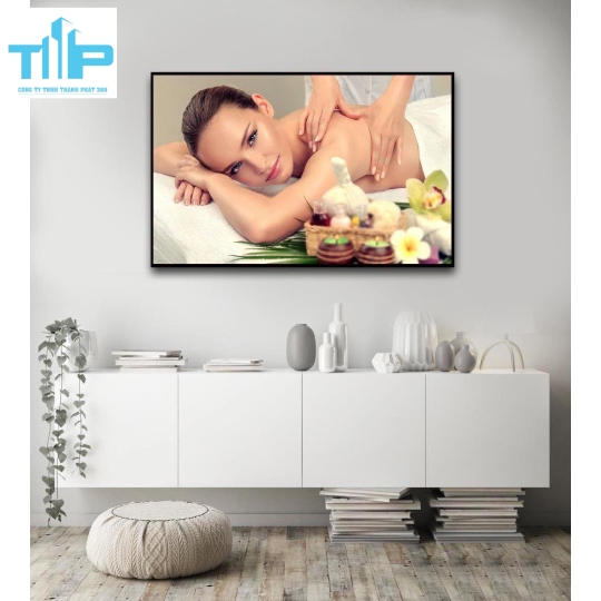 Khung tranh tráng gương- tranh trang trí cho spa, thẩm mỹ viện 7