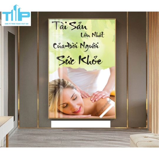 Khung tranh tráng gương- DƯỠNG SINH BẰNG THẢO DƯỢC-MỘT DỊCH VỤ MỌI TÁC DỤNG 