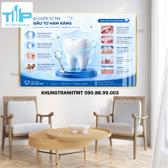 Bộ tranh nha khoa tráng gương - Các bệnh lý về răng và cách điều trị, chỉnh nha tối ưu cho hiệu quả cao