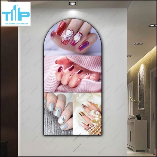 Mẫu tranh nail ma mị, cuốn hút, 