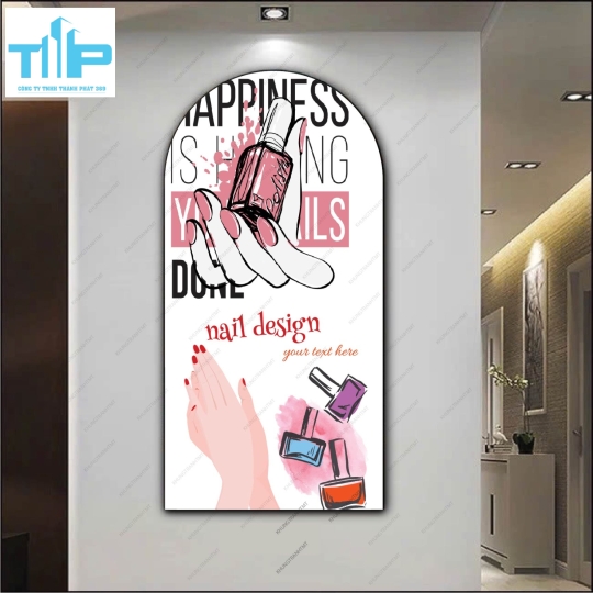 Mẫu tranh nail ma mị, cuốn hút, 