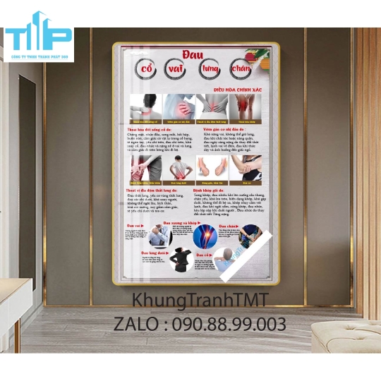 Khung tranh tráng gương - Kinh lạc thông suốt, bách bệnh tiêu tan