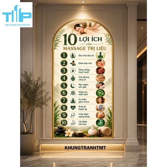 Tranh Vòm Tráng Gương Tứ Quý Dưỡng Sinh – Sang Trọng, Ý Nghĩa, Chuẩn Xu Hướng