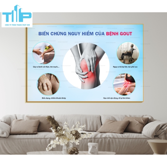 Khung tranh các bệnh về cơ xương khớp thường gặp P1