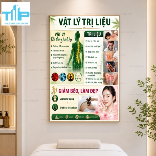 Tranh Treo Tường Sức Khỏe Cho Phòng Khám Và Trung Tâm Trị Liệu
