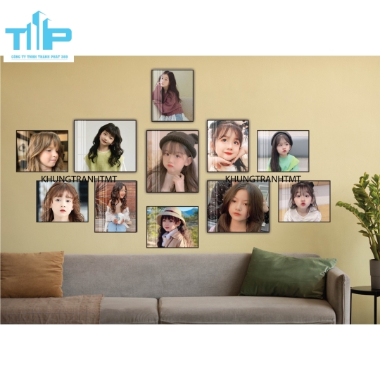 Mẫu tóc đẹp cho bé trai - bé gái , tranh formex giá rẻ HCM