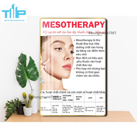 tranh trang trí treo tường làm đẹp, sang trọng cho spa, thẩm mỹ viện 