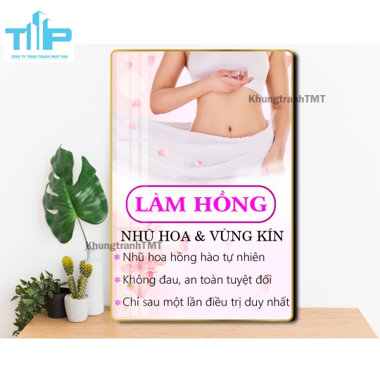 tranh trang trí treo tường làm đẹp, sang trọng cho spa, thẩm mỹ viện 