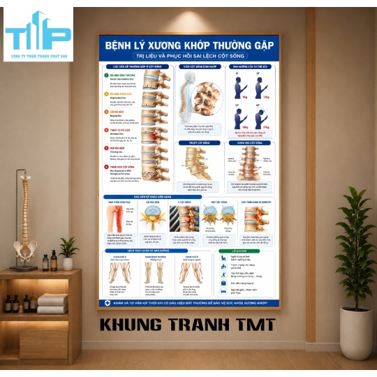 Tranh Tráng Gương Bệnh Lý Cột Sống – Lựa Chọn Hàng Đầu Cho Spa Và Phòng Khám