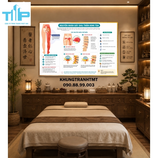 Tranh Tráng Gương Bệnh Lý Cột Sống – Lựa Chọn Hàng Đầu Cho Spa Và Phòng Khám