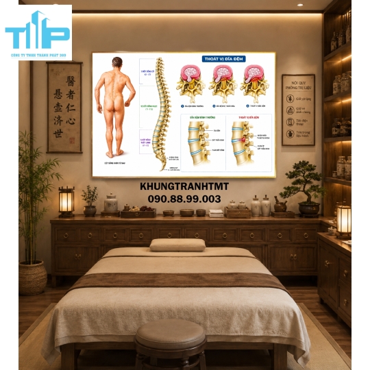 Tranh Tráng Gương Y Khoa Về Cột Sống – Giải Pháp Trang Trí Và Hỗ Trợ Tư Vấn Chuyên Nghiệp