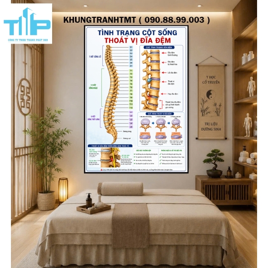 Tranh Tráng Gương Y Khoa Về Cột Sống – Giải Pháp Trang Trí Và Hỗ Trợ Tư Vấn Chuyên Nghiệp