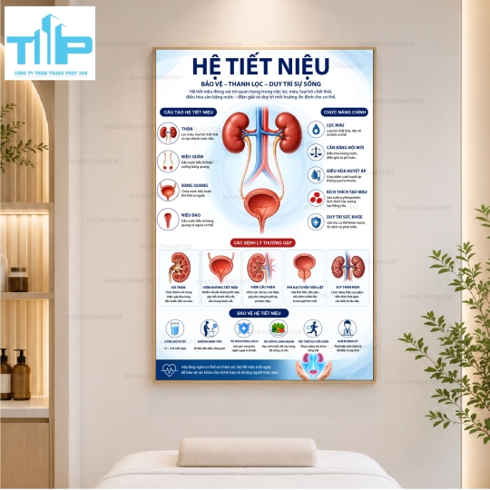 Bộ tranh giải phẫu bệnh và các biến chứng phổ biến hiện nay