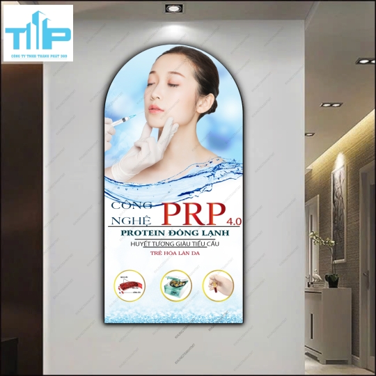Tranh tiêm  MESOTHERAPY - liệu trình skin perfect - tranh vòm tráng gương sắc nét
