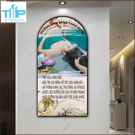 Tranh vòm gội đầu dưỡng sinh - Trị liệu xương khớp bằng phương pháp đông y