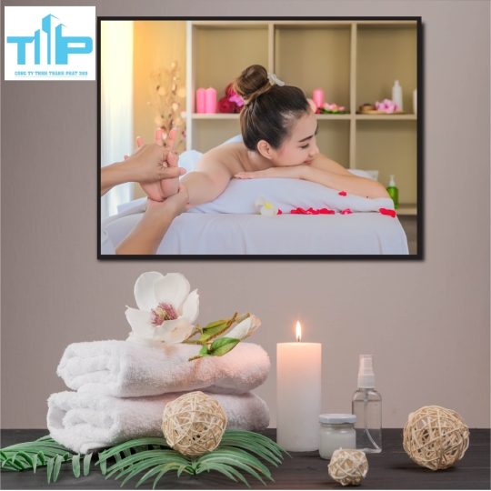 Khung tranh tráng gương - Nâng mũi không phẫu thuật