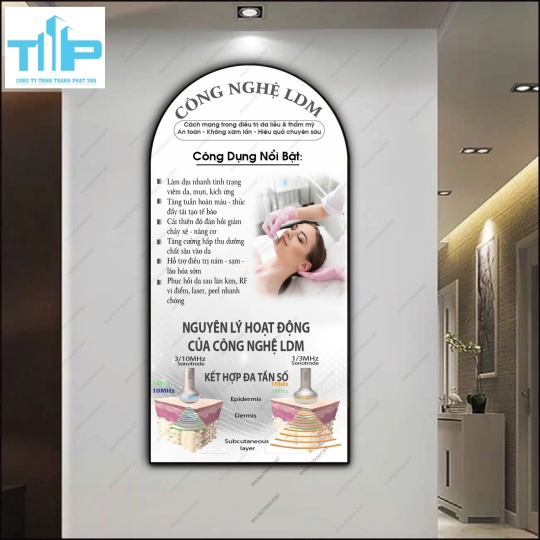Thẩm mỹ không phẫu thuật - tranh vòm tráng gương sắc nét