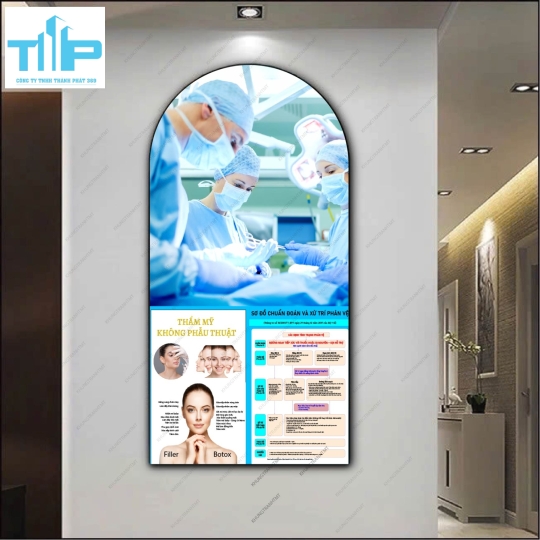 Thẩm mỹ không phẫu thuật - tranh vòm tráng gương sắc nét