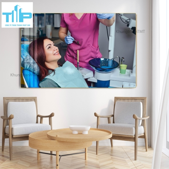 Bộ Tranh Decor Nha Khoa Hiện Đại Cho Phòng Khám