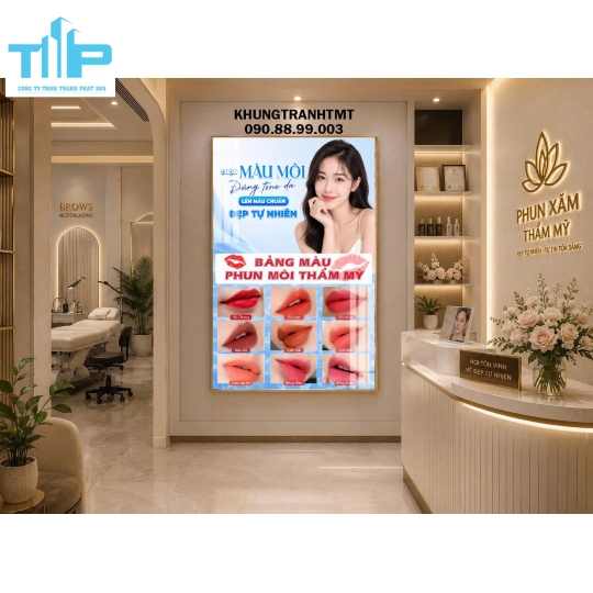 Tranh tráng gương - Phun xăm thẩm mỹ công nghệ hiện đại cho vẻ đẹp tự nhiên