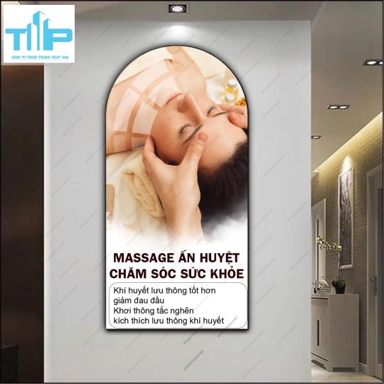 Bộ tranh tráng gương 4 mùa tâm an thân khỏe 