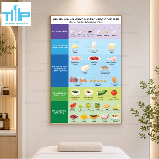 Tranh tráng gương cao cấp - Dưỡng sinh trị liệu và Dinh dưỡng Đông y