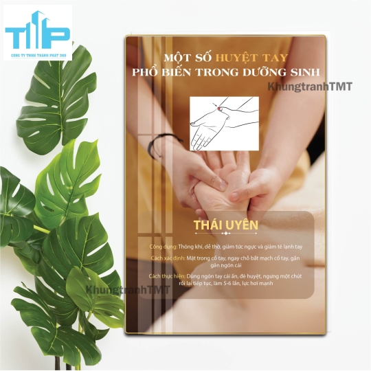 Tranh Tráng Gương Spa - Tranh Treo Tường Massage Sang Trọng & Thư Giãn