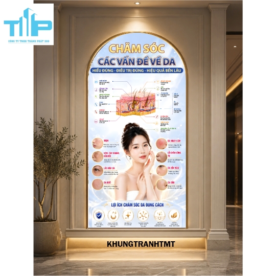 Tranh vòm chăm sóc da công nghệ hiện đại