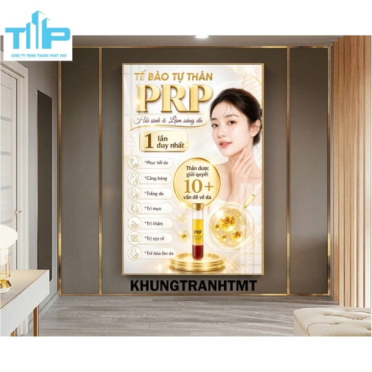 Chăm sóc da và điều trị mụn chuẩn y khoa - tranh tráng gương cao cấp