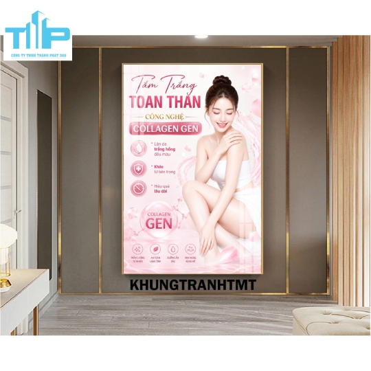 Chăm sóc da và điều trị mụn chuẩn y khoa - tranh tráng gương cao cấp